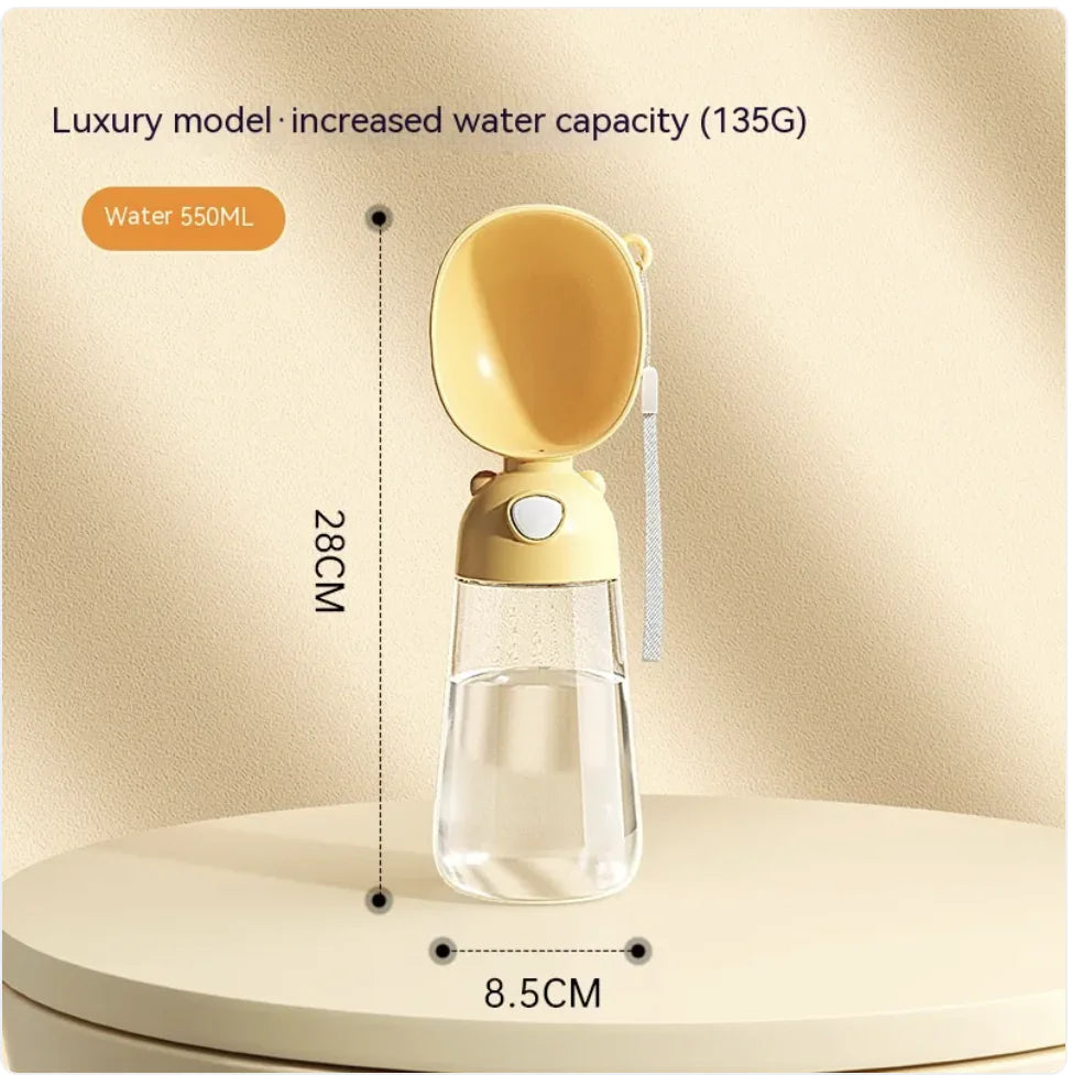 Portable Dog Water Bottle & Feeder